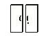 Комплект дверей